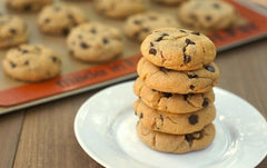 Banana Peanut Butter Chocolate Chip Cookies